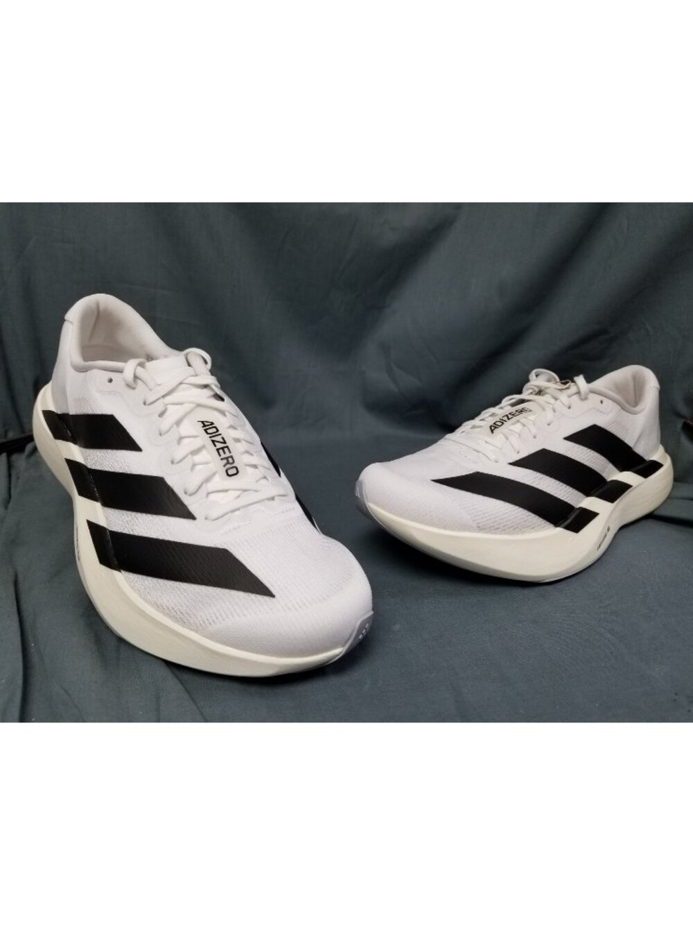 Adidas Adizero Evo SL M Black White JH6206 Men's Size 10.5 NEW NO BOX!